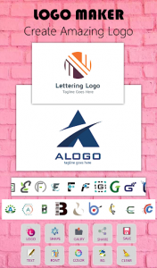 اسکرین شات برنامه Logo Maker Free 1