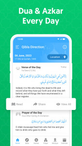 اسکرین شات برنامه Qibla Compass: Qibla Direction 3