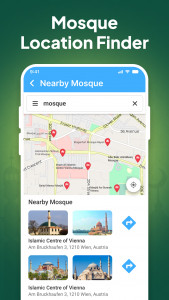 اسکرین شات 6 برنامه Qibla Compass: Qibla Direction