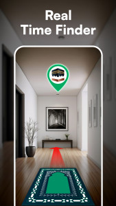 اسکرین شات 3 برنامه Qibla Finder・Qibla Compass