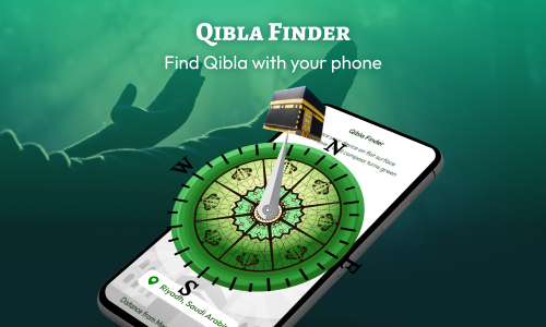 اسکرین شات برنامه Prayer Times & Qibla Finder 1