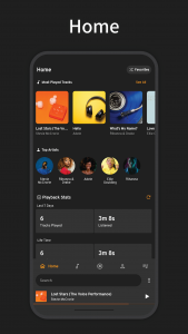 اسکرین شات برنامه Eon Music Player 4