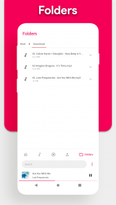 اسکرین شات برنامه Eon Music Player 8