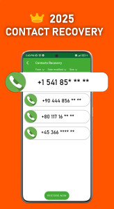 اسکرین شات 4 برنامه Recover Audio, Call Record