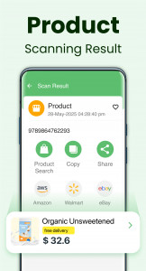 اسکرین شات برنامه QR Scanner & Barcode Scanner 4