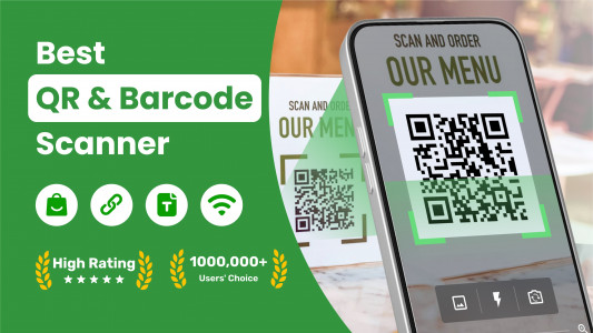 اسکرین شات برنامه QR Scanner & Barcode Scanner 1