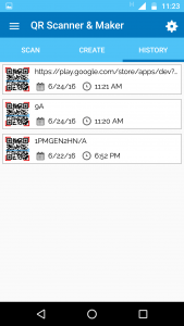 اسکرین شات برنامه QR Reader & Barcode Scanner 6