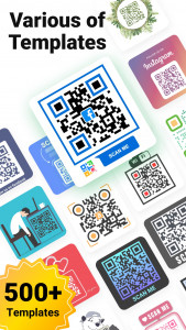 اسکرین شات 2 برنامه QR Code Generator Pro