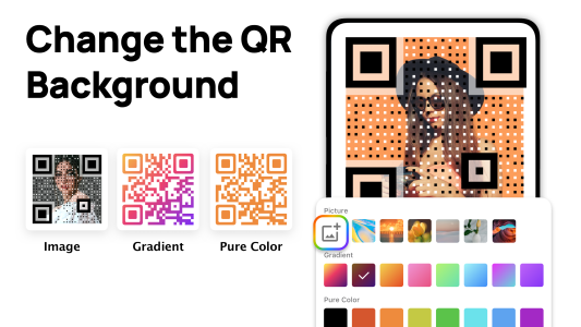 اسکرین شات 4 برنامه QR Code Generator & QR Maker