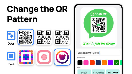 اسکرین شات 5 برنامه QR Code Generator & QR Maker