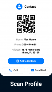 اسکرین شات برنامه QR Scanner - Barcode Reader 6