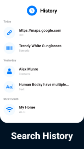 اسکرین شات 7 برنامه QR Code Reader・Barcode Scanner