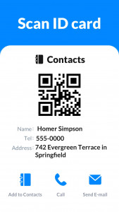 اسکرین شات 6 برنامه QR Code Scanner & Scanner App