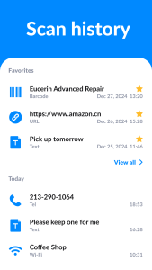 اسکرین شات 7 برنامه QR Code Scanner & Scanner App