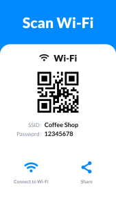 اسکرین شات 5 برنامه QR Code Scanner & Scanner App