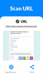 اسکرین شات 3 برنامه QR Code Scanner & Scanner App