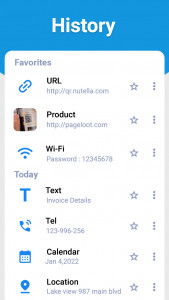 اسکرین شات 3 برنامه QR Code Scanner - Scan Barcode