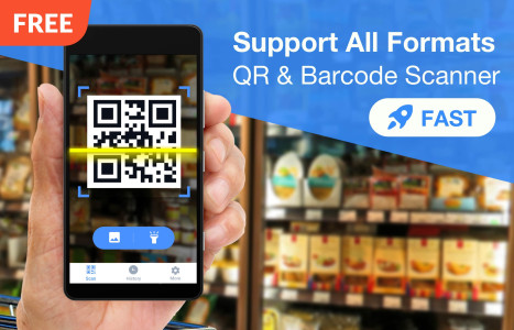 اسکرین شات 1 برنامه QR Code Scanner & Barcode