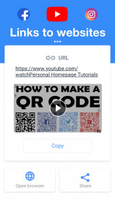 اسکرین شات برنامه QR Code Scanner & Barcode 3