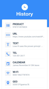 اسکرین شات 3 برنامه QR Code Scanner & Barcode