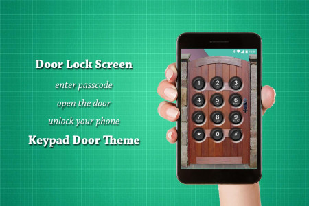اسکرین شات 2 برنامه Door Lock Screen