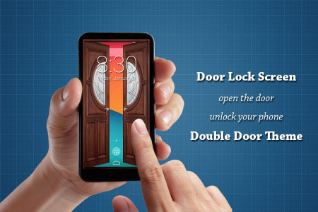 اسکرین شات برنامه Door Lock Screen 1