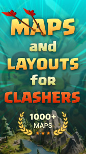 اسکرین شات 1 برنامه ClasherPro - Base Layout Map