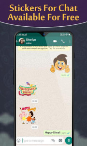 اسکرین شات برنامه WAStickerApps - Sticker Pack For Chat & Sharing 3