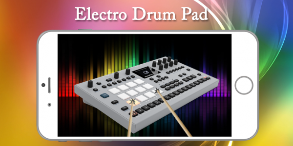 اسکرین شات برنامه Electro Music Drum Pads : Drum 3
