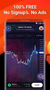 اسکرین شات برنامه Bitcoin Trading: Investment App for Beginners 2