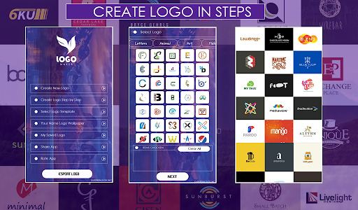 اسکرین شات برنامه Logo Maker Free 1