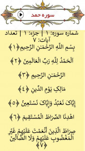 اسکرین شات برنامه قرآنِ صوتی - سوره ایِ آفلاین 2