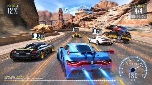 اسکرین شات بازی Real City Street Racing - 3d Racing Car Games 2