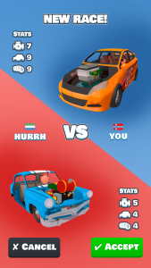 اسکرین شات بازی Idle Racer — Tap, Merge & Race 3