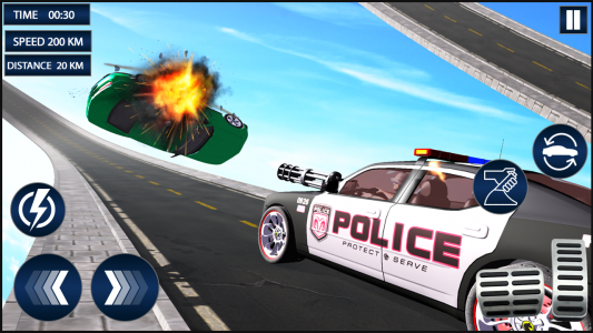 اسکرین شات بازی Police Car Chase: Driving Game 2