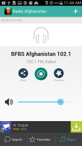 اسکرین شات برنامه Afghan Radio 4