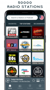 اسکرین شات 1 برنامه Radio