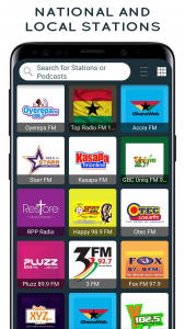 اسکرین شات برنامه Radio Ghana FM - Online Radio 5