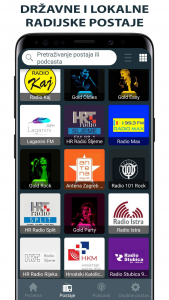 اسکرین شات 5 برنامه Radio Stanice Hrvatska Online