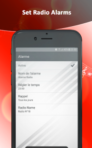 اسکرین شات برنامه Radio Tunisia   live | Record, Alarm& Timer 5