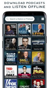 اسکرین شات 4 برنامه Radio USA - Live Radio FM / AM