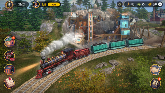 اسکرین شات 6 بازی Railroad Empire: Train Game