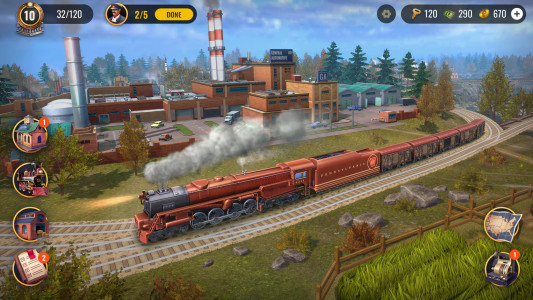 اسکرین شات 4 بازی Railroad Empire: Train Game
