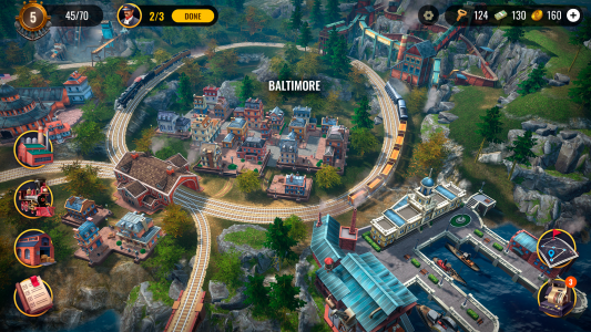اسکرین شات 8 بازی Railroad Empire: Train Game