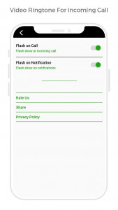 اسکرین شات 5 برنامه Video Ringtone Incoming Call