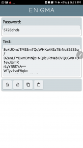 اسکرین شات برنامه انیگما (رمزنگاری پیام‌ها) 3