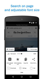 اسکرین شات 2 برنامه Smart Search & Web Browser