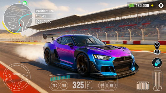 اسکرین شات 1 بازی Car Driving Traffic Simulator