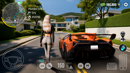 اسکرین شات 3 بازی Car Driving Traffic Simulator