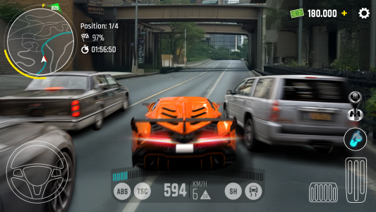 اسکرین شات 4 بازی Car Driving Traffic Simulator